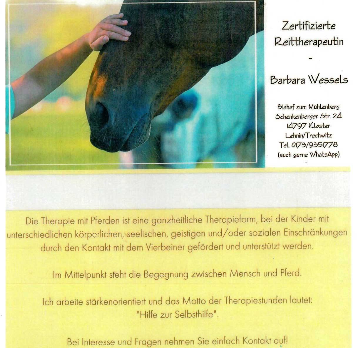 Reittherapie